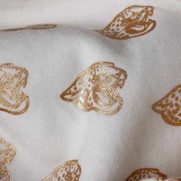 Couture Womens NFL Jacksonville Jaguars Play Action Cream Hoodie New XS - Picture 4 of 8